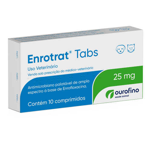 Enrotrat Tabs 25mg 10 comprimidos