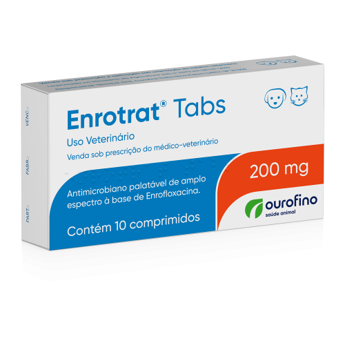 Enrotrat Tabs 200mg 10 comprimidos