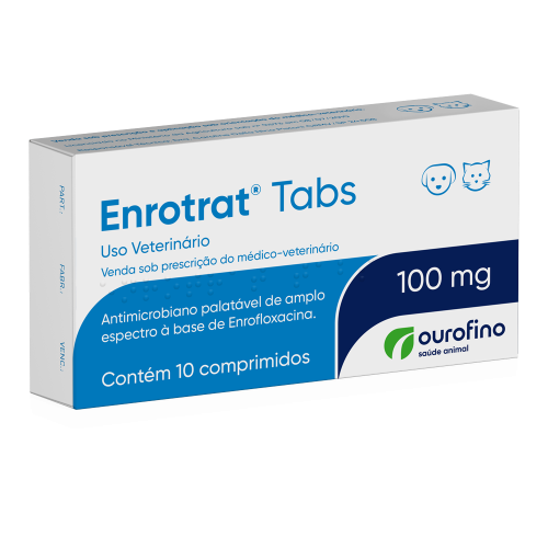 Enrotrat Tabs 100mg 10 comprimidos