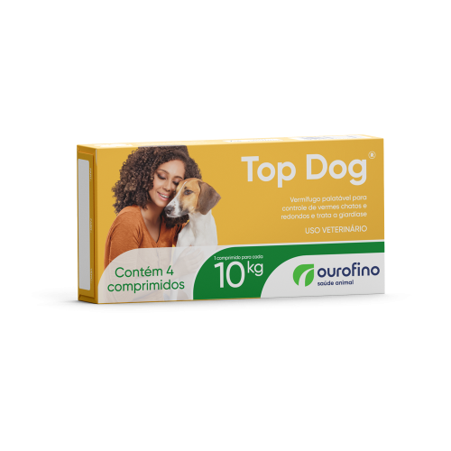 Top Dog 10 kg - 4 Comprimidos