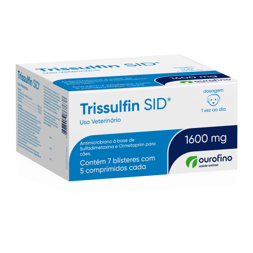 TRISSULFIN SID DIPY 1600 MG 7 X 5 COMPRIMIDOS