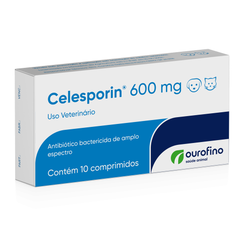 Celesporin 600mg 10 Comprimidos