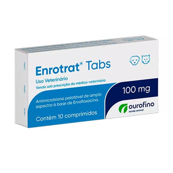 ENROTRAT TABS 100 MG C/ 10 COMPRIMIDOS