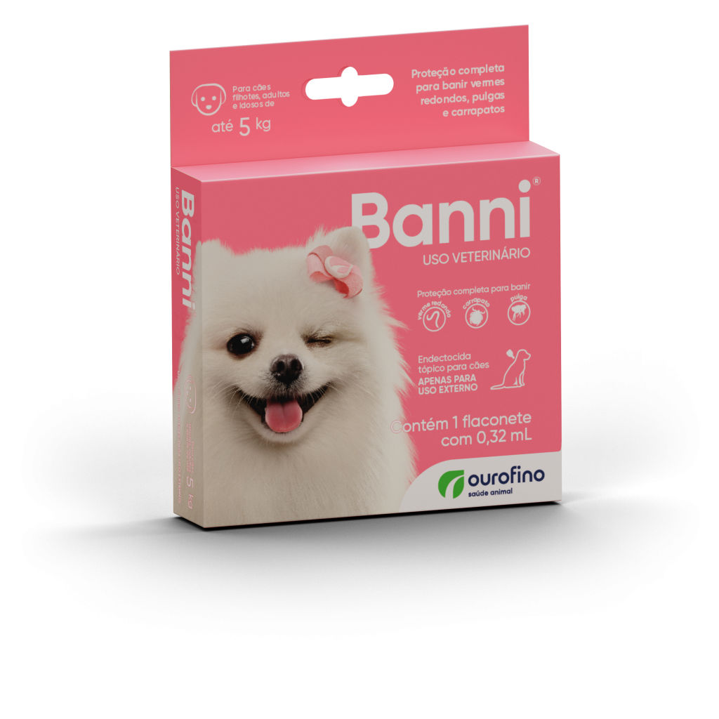 Banni Cães até 5kg - 0,32mL