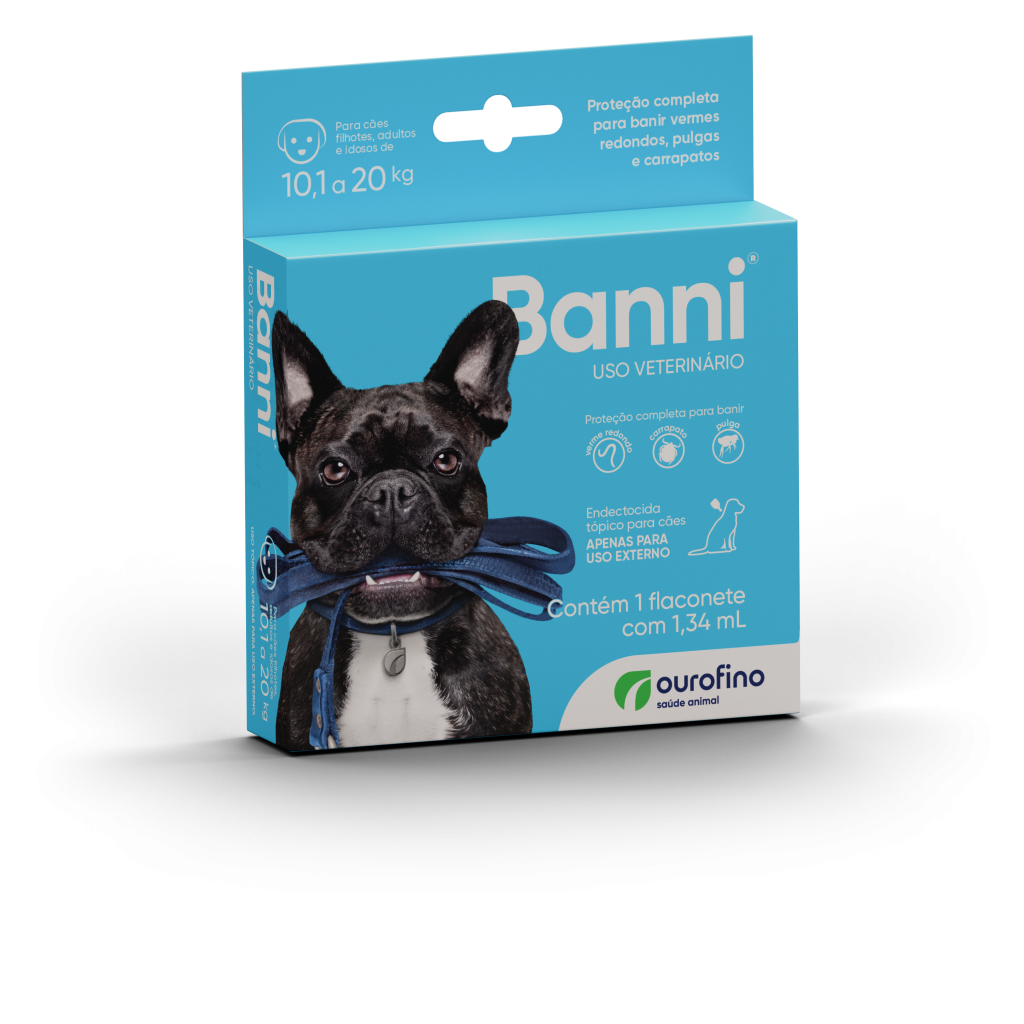 Banni Cães 10,1kg até 20kg - 1,34mL