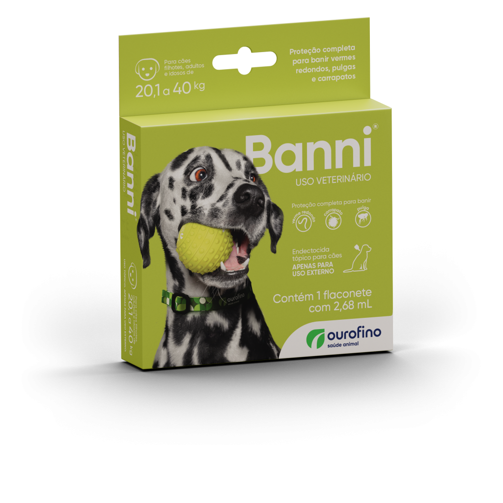 Banni Cães 20,1kg até 40kg - 2,68mL