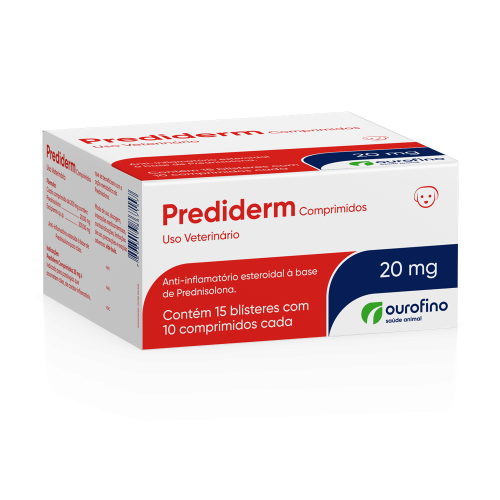 Prediderm Display 20 mg - 15 blísteres com 10 comprimidos