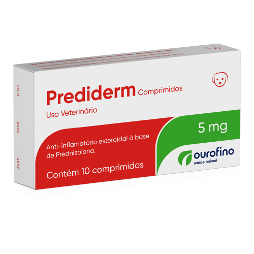Prediderm 5 mg - 10 comprimidos
