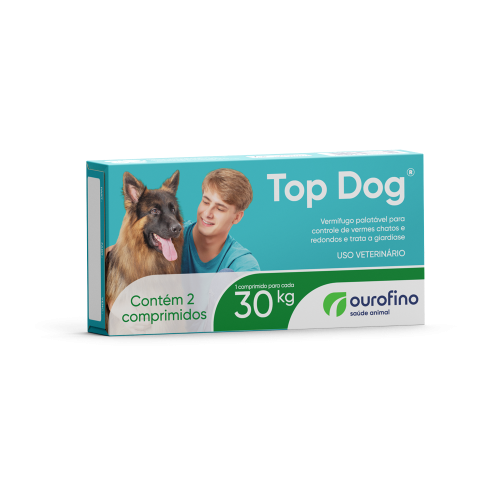 Top Dog 30 kg - 2 Comprimidos