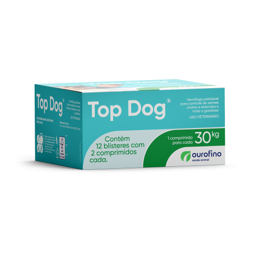 Top Dog 30 kg Display - 12 x 2 Comprimidos