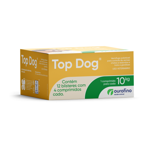 Top Dog 10 kg Display - 12 x 4 Comprimidos