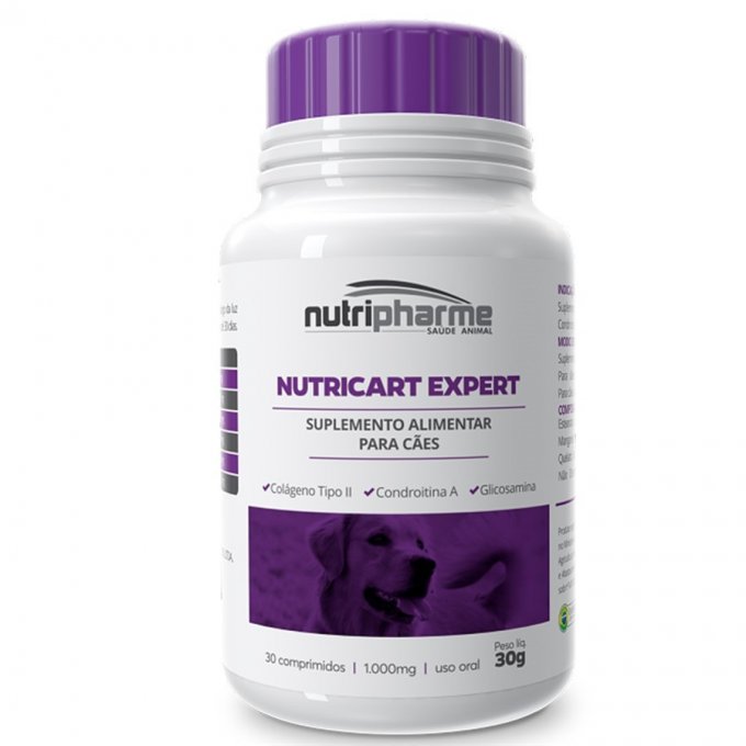 NUTRICART EXPERT 1000 30 COMPRIMIDOS