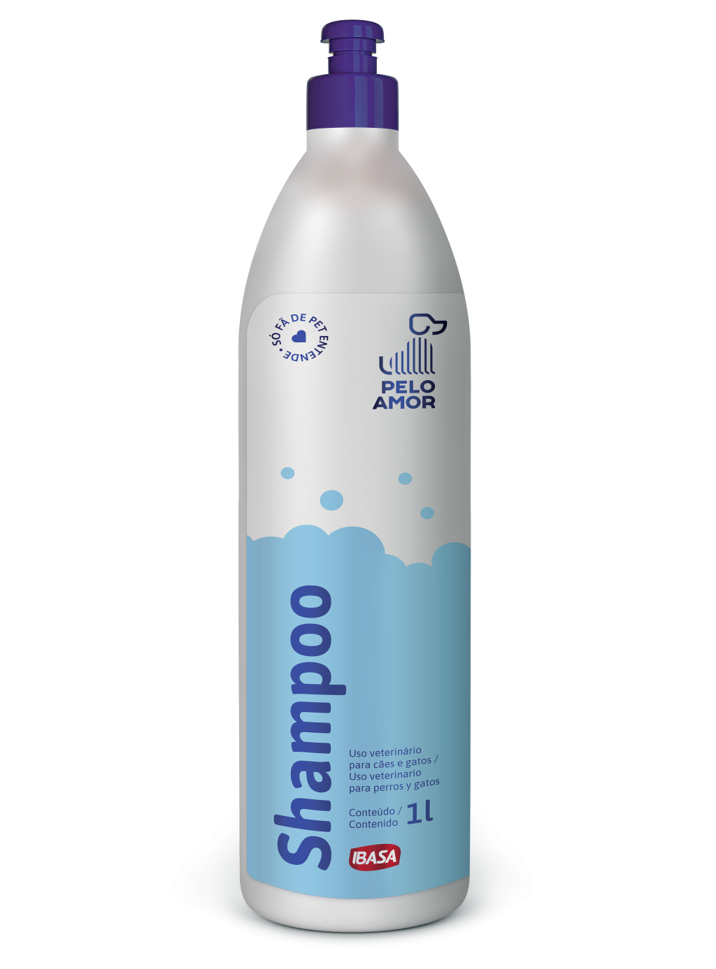 Shampoo 1L Pelo Amor