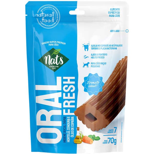 ORAL FRESH NATS RACAS PEQUENAS 70 G