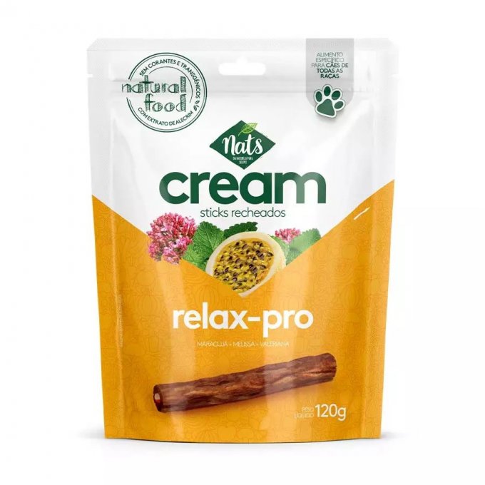 CREAM STICKS RECHEADOS NATS RELAX-PRO 120 G