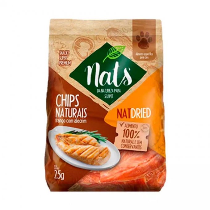 CHIPS FRANGO E ALECRIM CAES 25 G