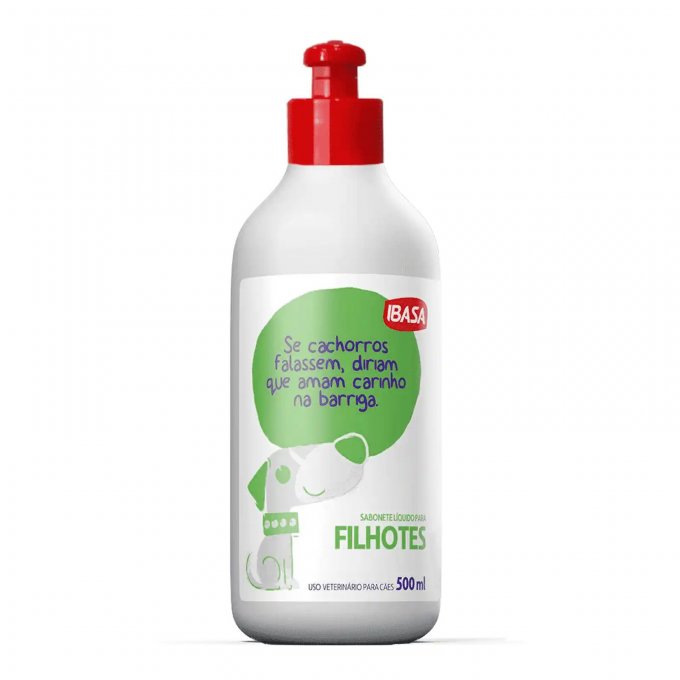 SABONETE LIQUIDO FILHOTES IBASA 500 ML