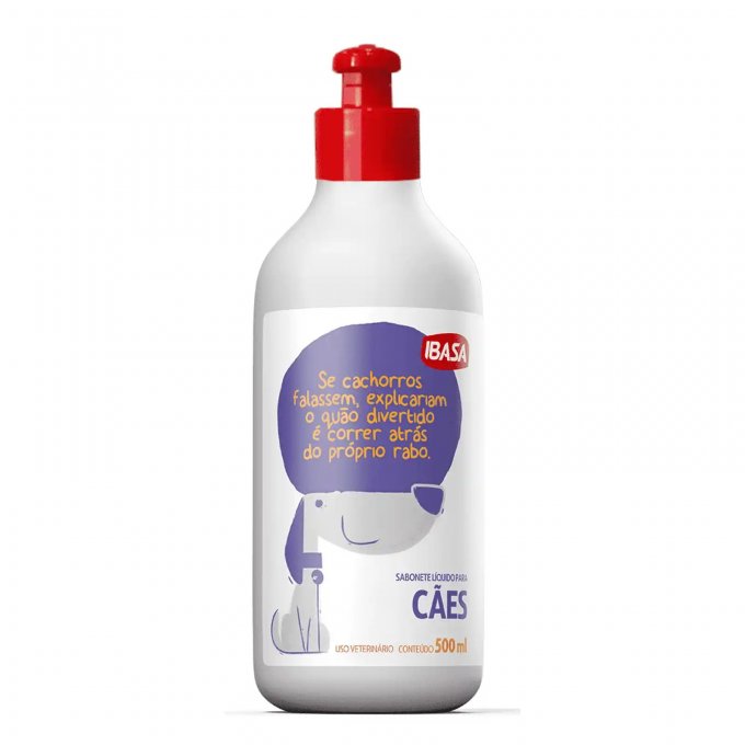 SABONETE LIQUIDO CAES IBASA 500 ML