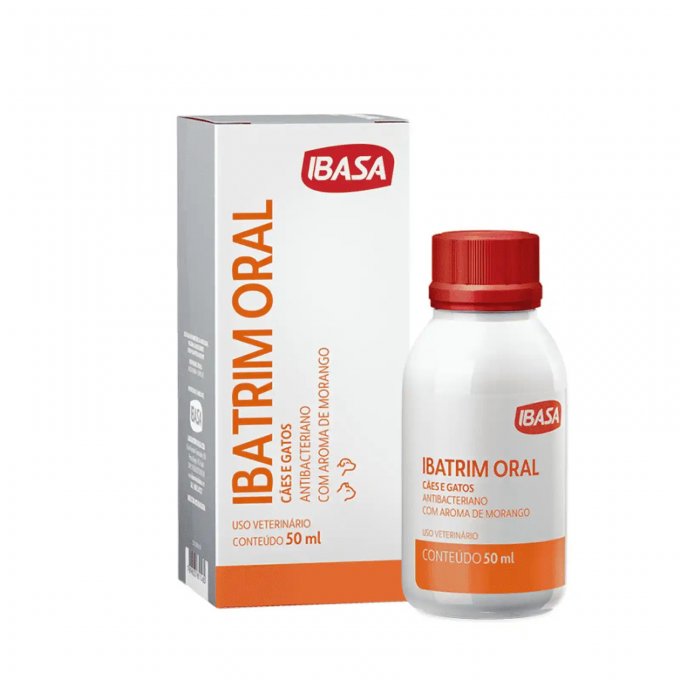 IBATRIM ORAL CAES E GATOS IBASA 50 ML