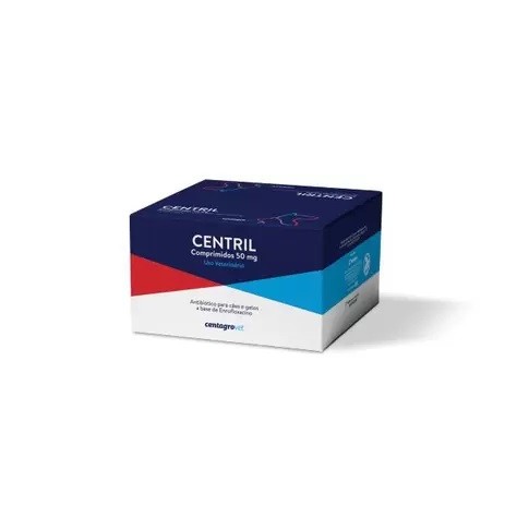 CENTRIL DISPLAY 50 MG COM 100 COMPRIMIDOS