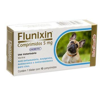 FLUNIXIN 5 MG COM 10 COMPRIMIDOS
