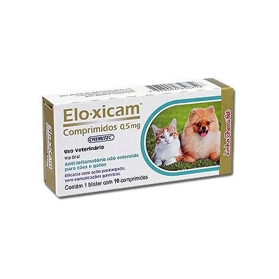 ELO-XICAM 0,5 MG COM 10 COMPRIMIDOS