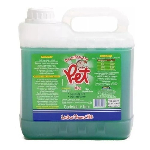 DESINFETANTE PET 5 L