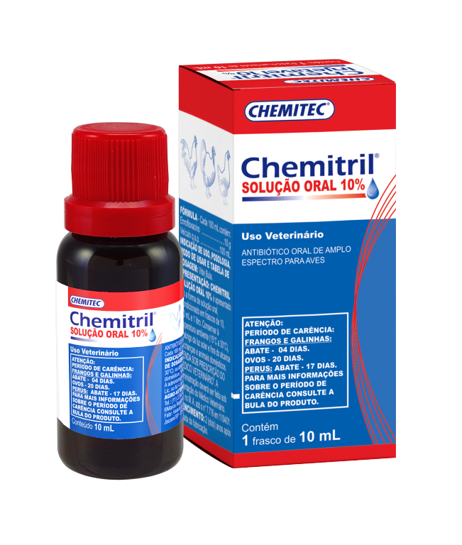 CHEMITRIL SOLUCAO ORAL 10% 100 ML
