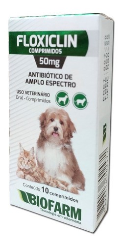 FLOXICLIN 50MG 10 COMPRIMIDOS