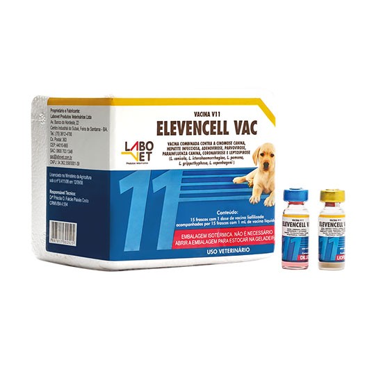 VACINA V11 ELEVENCELL COM 15 DOSES