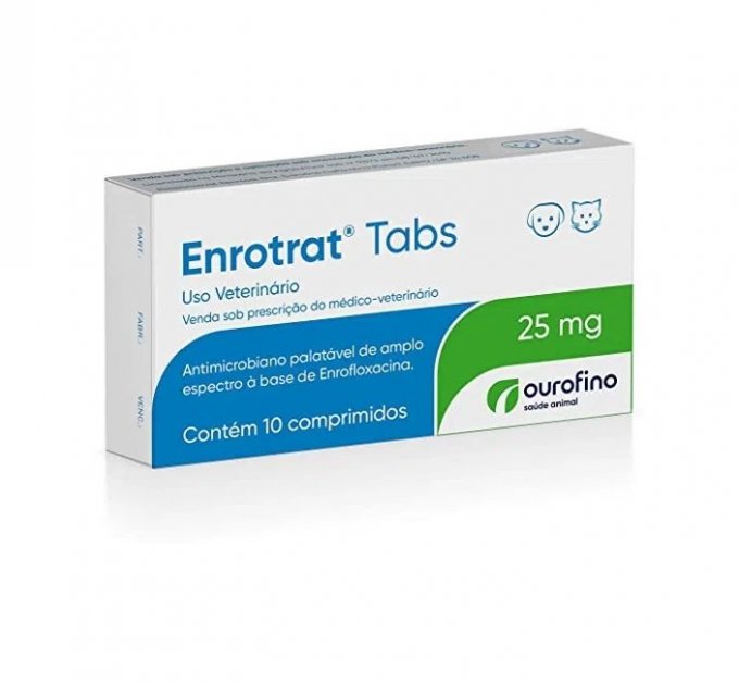 ENROTRAT TABS 25 MG C/ 10 COMPRIMIDOS