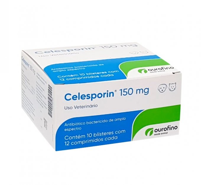Celesporin Display 150mg 10 x 12 Comprimidos