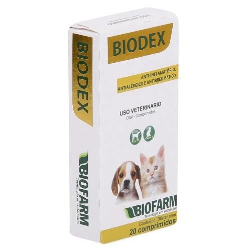 BIODEX 20 COMPRIMIDOS