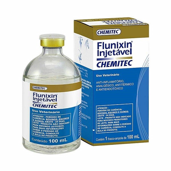 FLUNIXIN INJETAVEL 100 ML