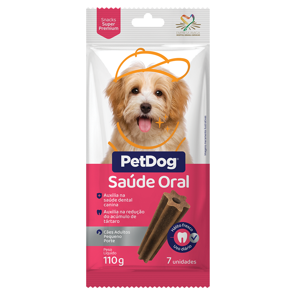 PETDOG SAUDE ORAL PEQUENO PORTE 110G