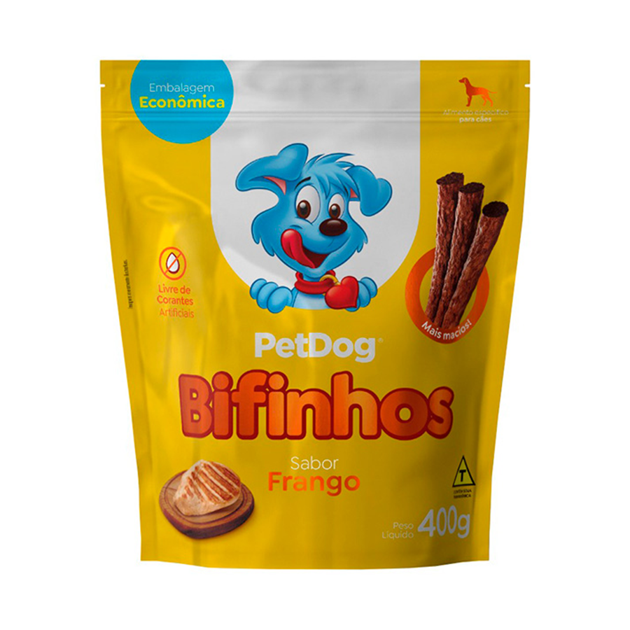BIFINHO PETDOG FRANGO 400G