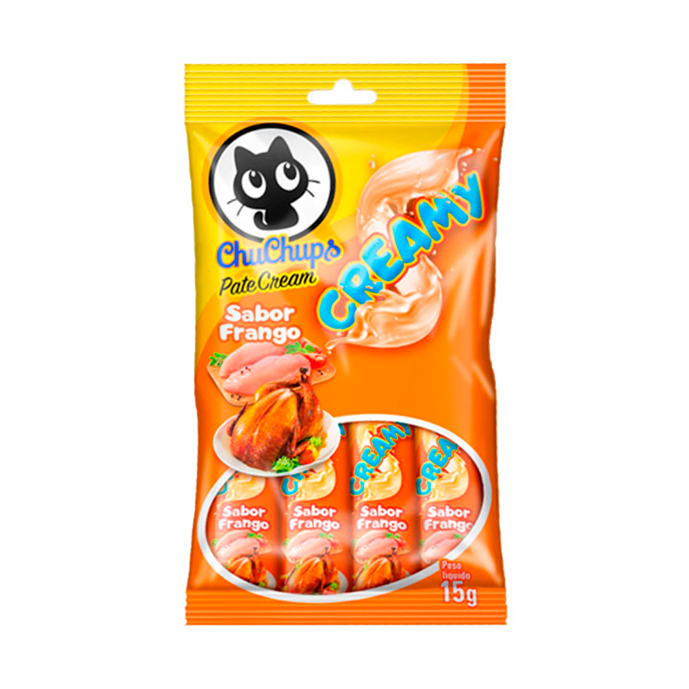 PETISCO CHUCHUPS FRANGO 4X15G
