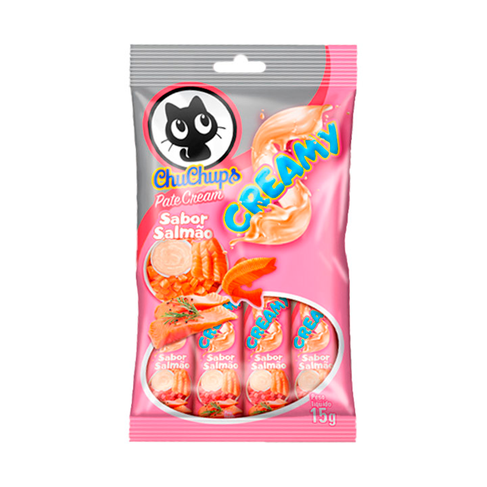 PETISCO CHUCHUPS SALMAO 4X15G