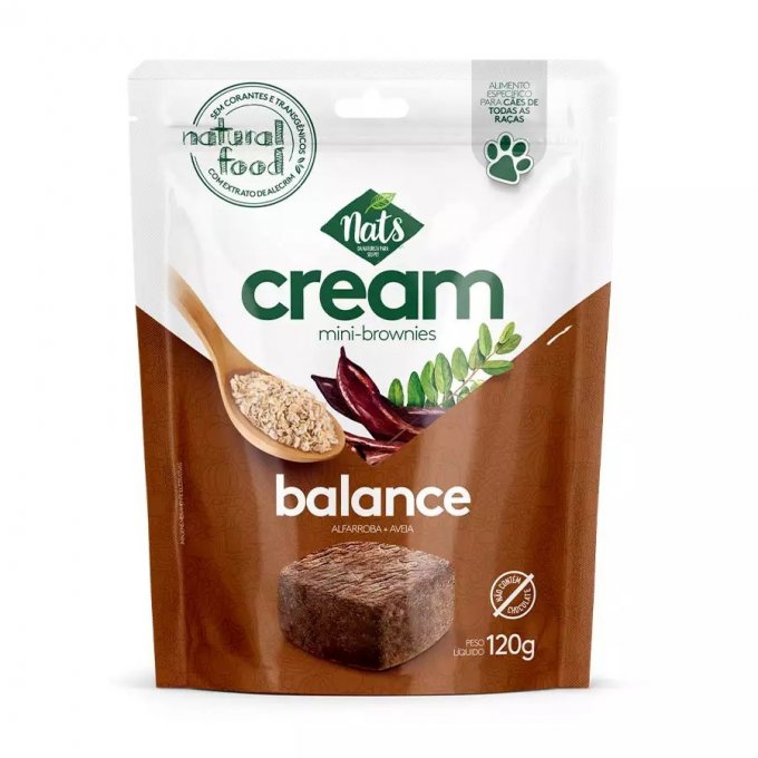 CREAM MINI-BROWNIES NATS BALANCE 120 G
