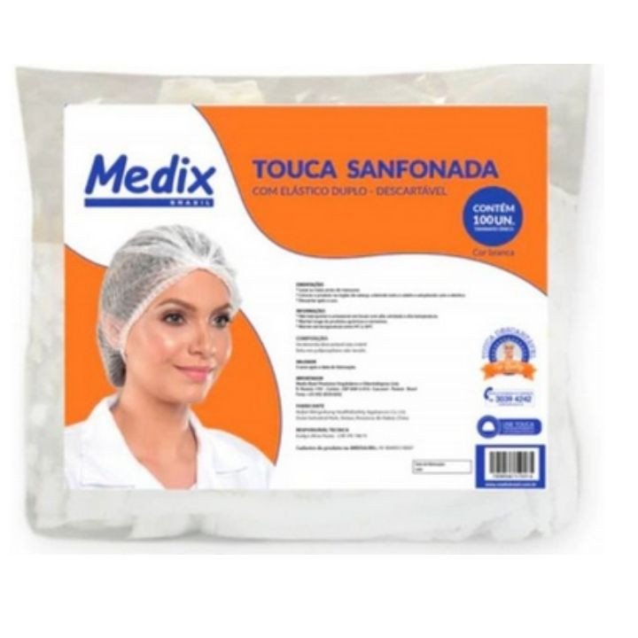 TOUCA SANFONADA C/ELASTICO