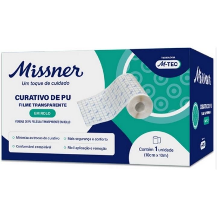 CURATIVO FILME TRANSPARENTE ROLO MTEC 10CMX10M 