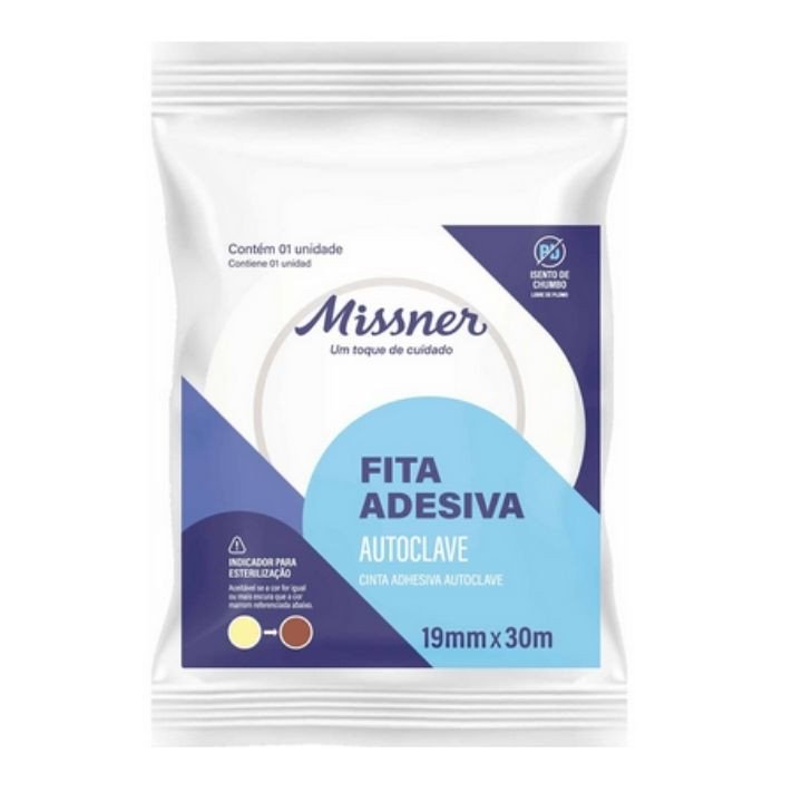 FITA ADESIVA AUTOCLAVE MISSNER 19MM X 30M