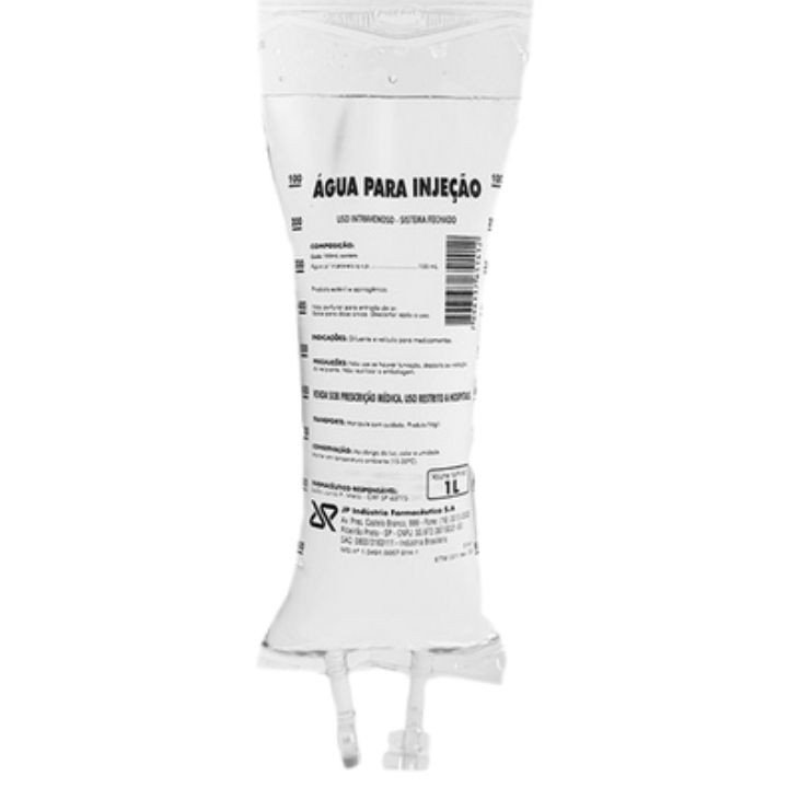 AGUA PARA INJECAO 1000ML BOLSA