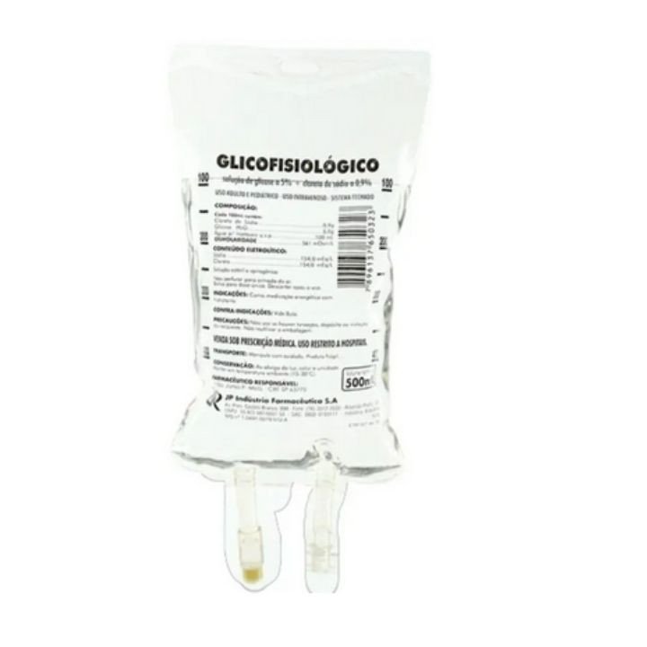 SOLUÇÃO GLICOFISIOLOGICA 500ML BOLSA