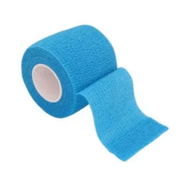 BANDAGEM LATEX 05CM X 2M - AZUL CLARO