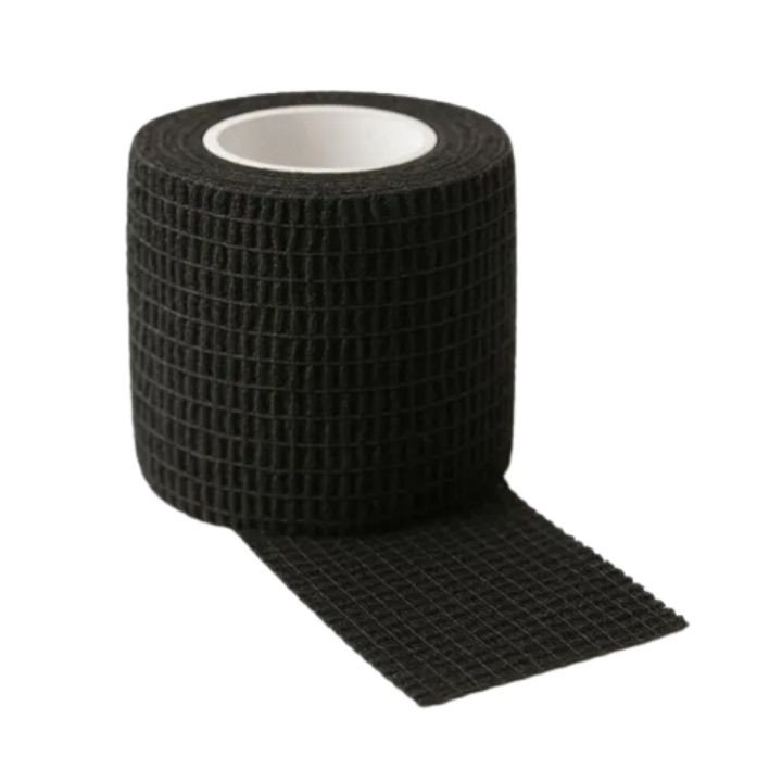 BANDAGEM LATEX 05CM X 2M - PRETA