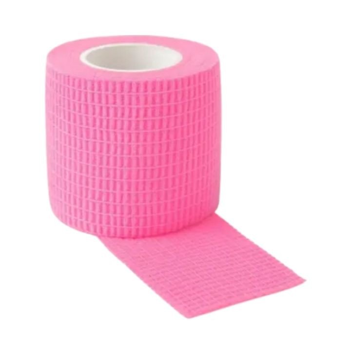 BANDAGEM LATEX 05CM X 2M - ROSA