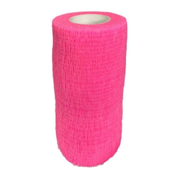 BANDAGEM LATEX 10CM X 2M - ROSA