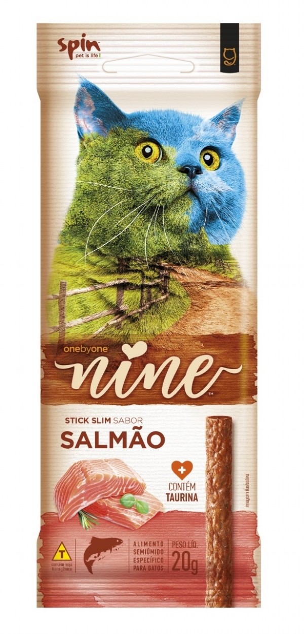 NINE CAT SALMÃO 20G
