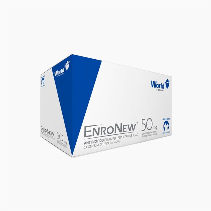 ENRONEW 50MG DISPLAY - 15 BLISTERES COM 10 COMPRIMIDOS